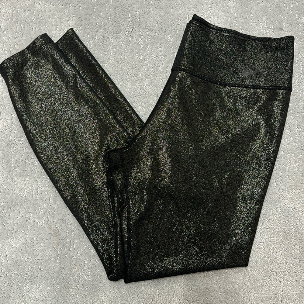 Nike DriFit Sparkle Shimmer Black Leggings
